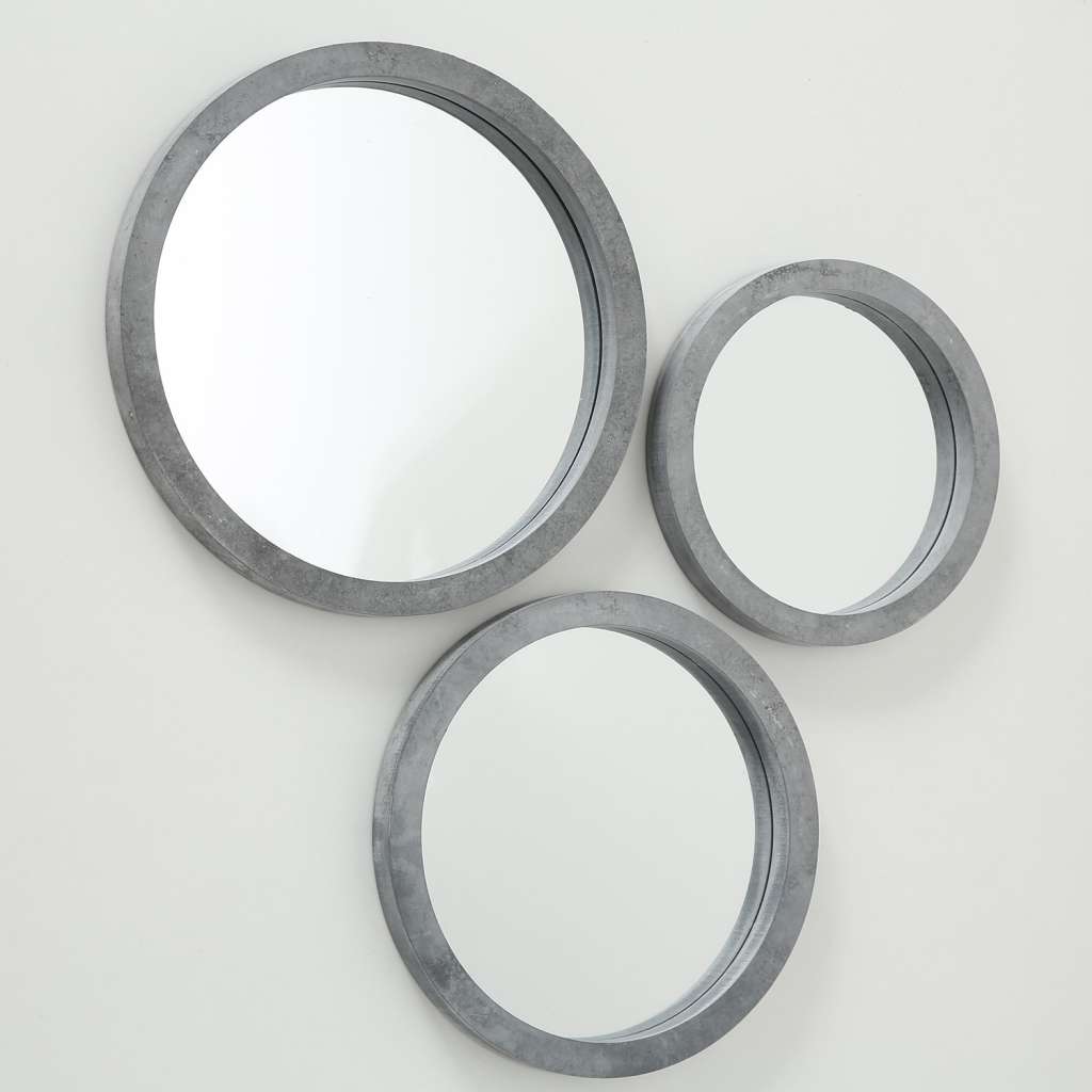 home24 Wandspiegel Brest (3-teilig)