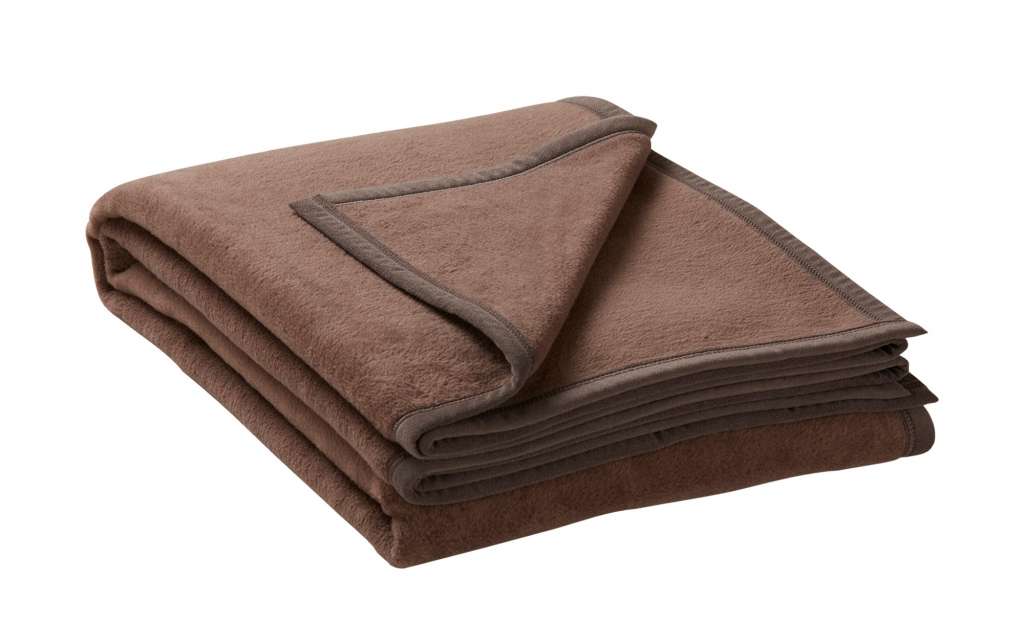 IBENA Schlafdecke  Berlin ¦ braun ¦ 58% Baumwolle, 35% Polyacryl, 7% Polyester Heimtextilien > Kuscheldecken - Höffner