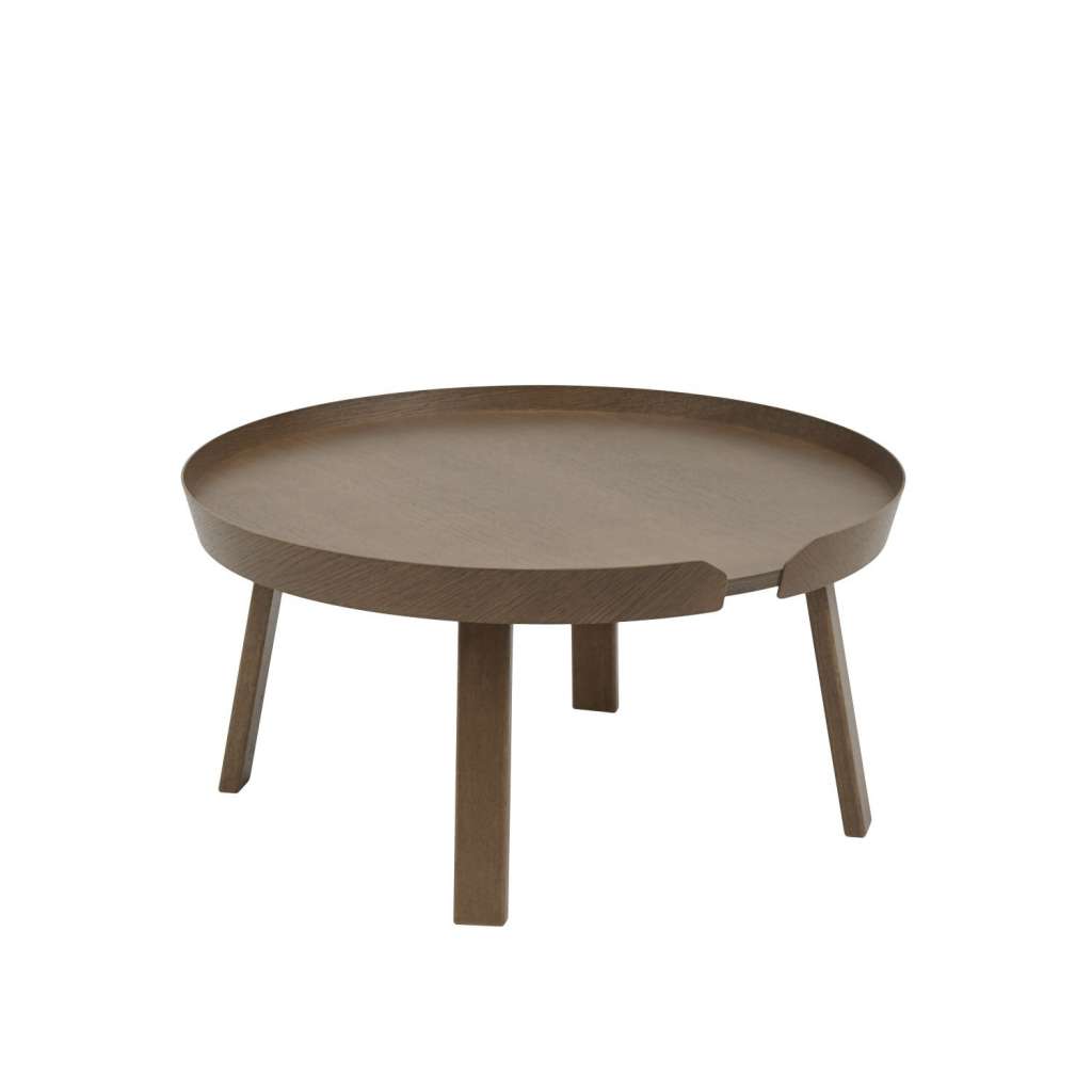 Muuto - Around Tisch L - Stained Dark Brown - indoor