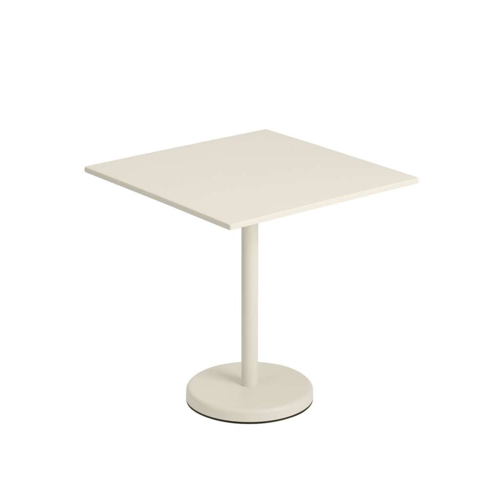 Muuto - Linear Steel Tisch - off-white - indoor