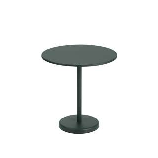 Muuto - Linear Steel Tisch - dark green - indoor