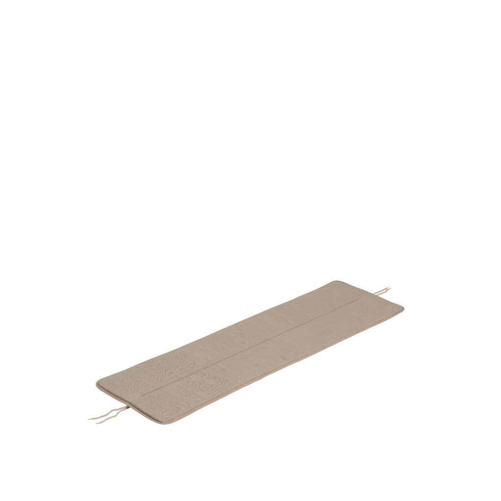 Muuto - Linear Steel Bank Sitzauflage - Warm Beige - indoor