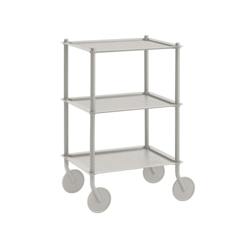 Muuto - Flow Servierwagen L - Grey - indoor