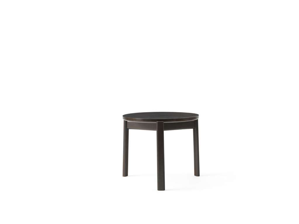 Menu - Passage Loungetisch - Dark Laquered Oak - Ø50 cm - indoor