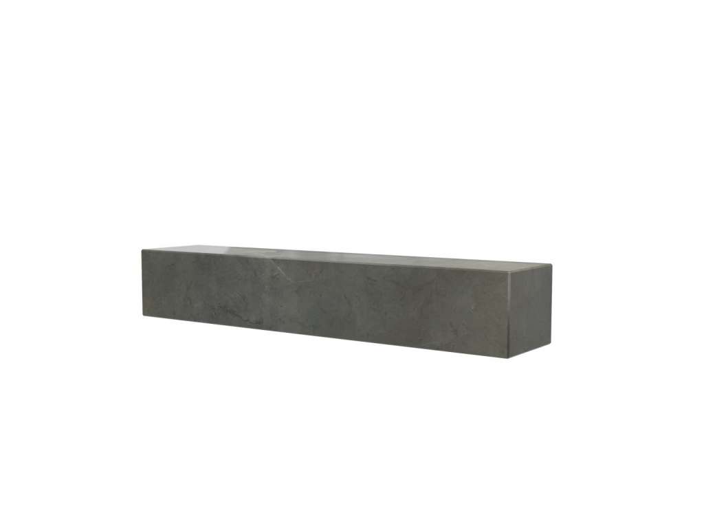 Menu - Plinth Regal - Grey Kendzo Marble - indoor