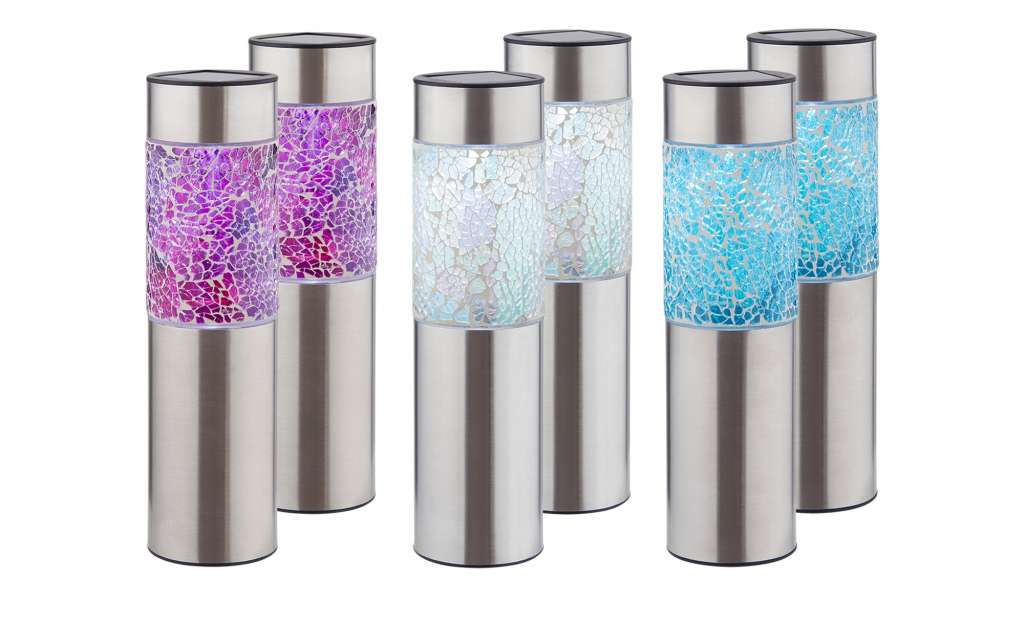 LED Solar Stecker, 6er Set ¦ mehrfarbigØ: 6 Lampen & Leuchten > Außenleuchten - Höffner