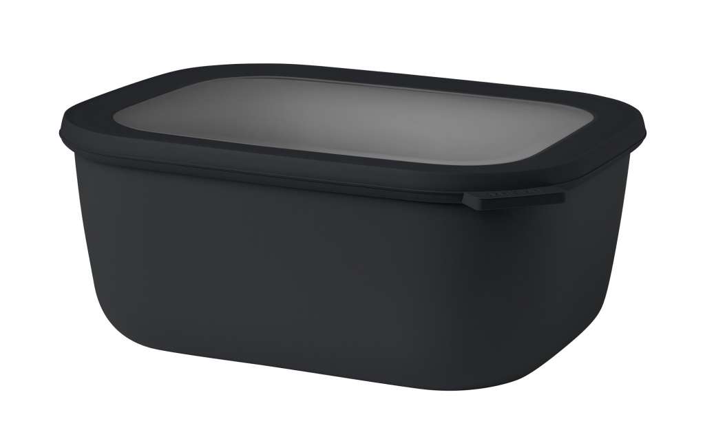 Mepal Multischüssel 3,0l  Cirqula ¦ schwarz ¦ Kunststoff Geschirr > Schalen - Höffner