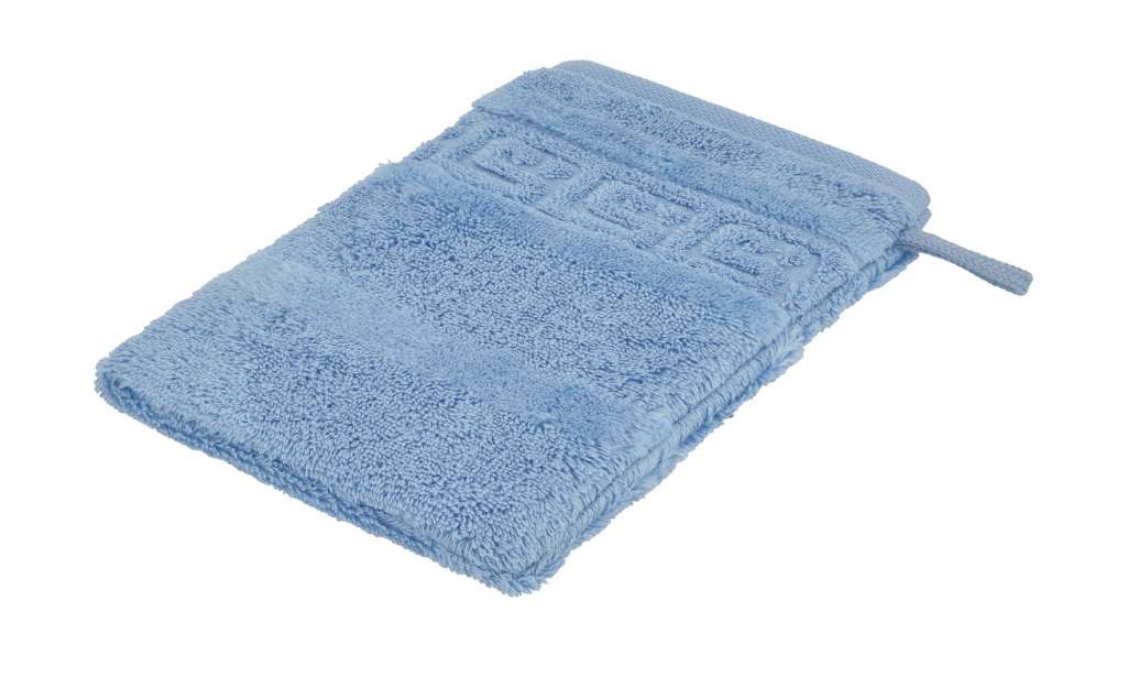CaWö Waschhandschuh  1001 ¦ blau ¦ 100% Baumwolle Badtextilien und Zubehör > Handtücher & Badetücher > Handtücher - Höffner