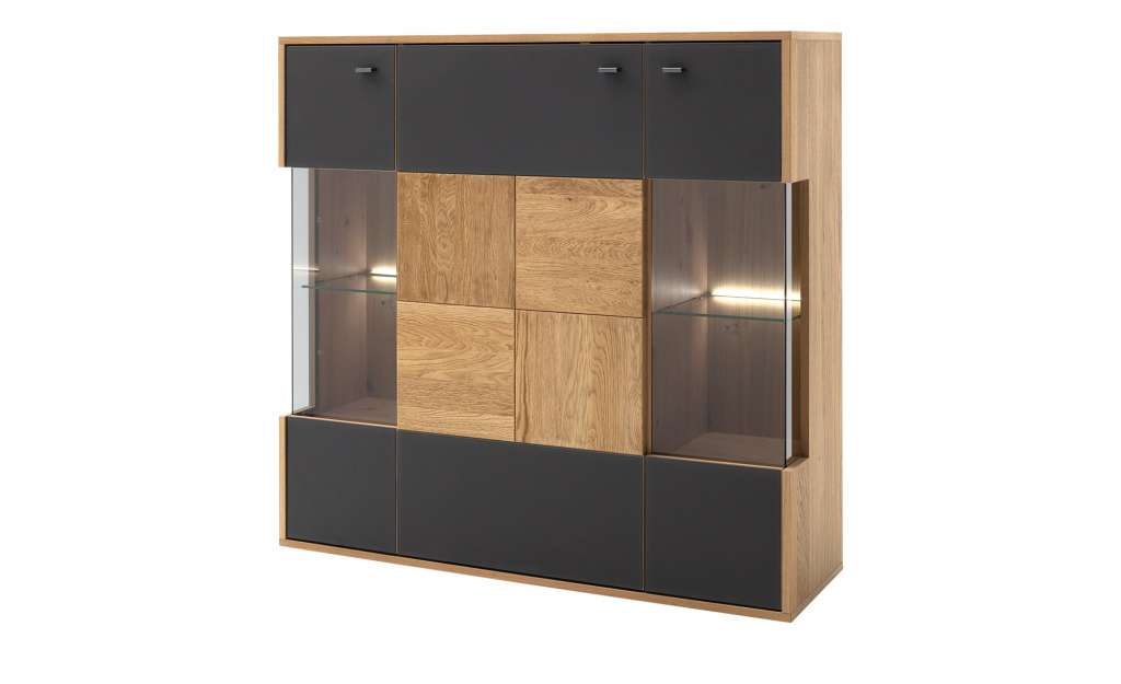 Highboard  Lavia ¦ holzfarben Kommoden & Sideboards > Highboards - Höffner