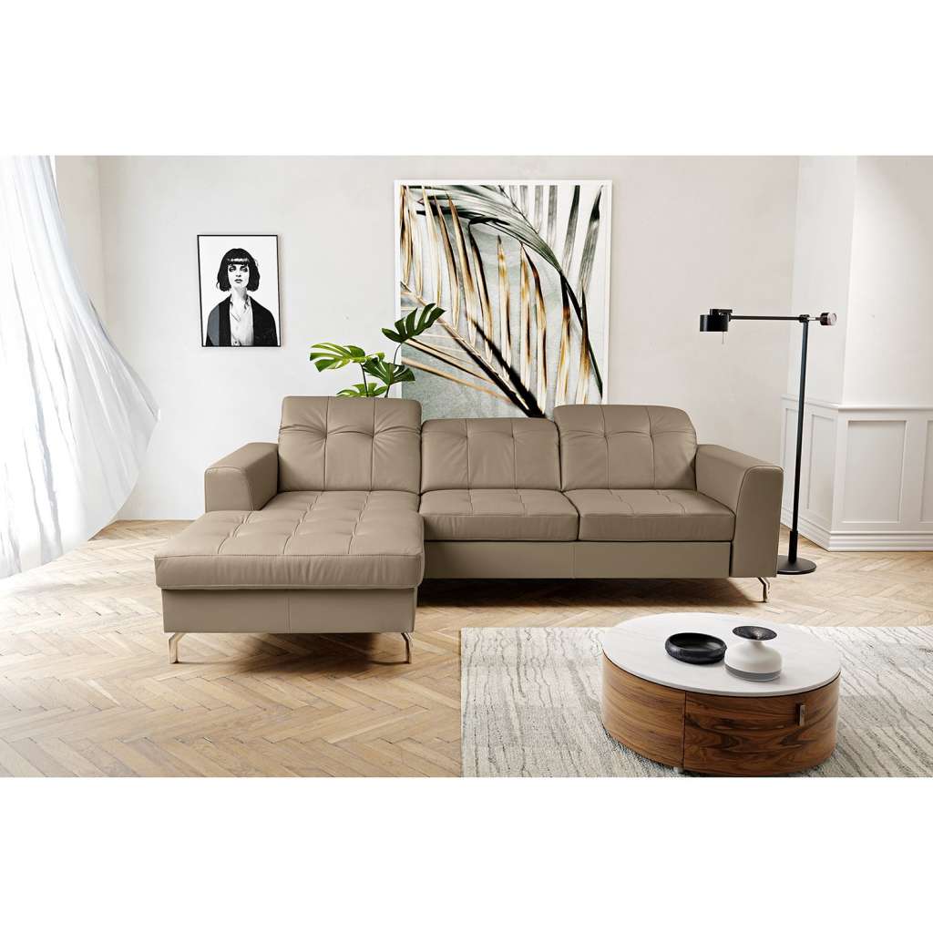 home24 Ecksofa White Pine