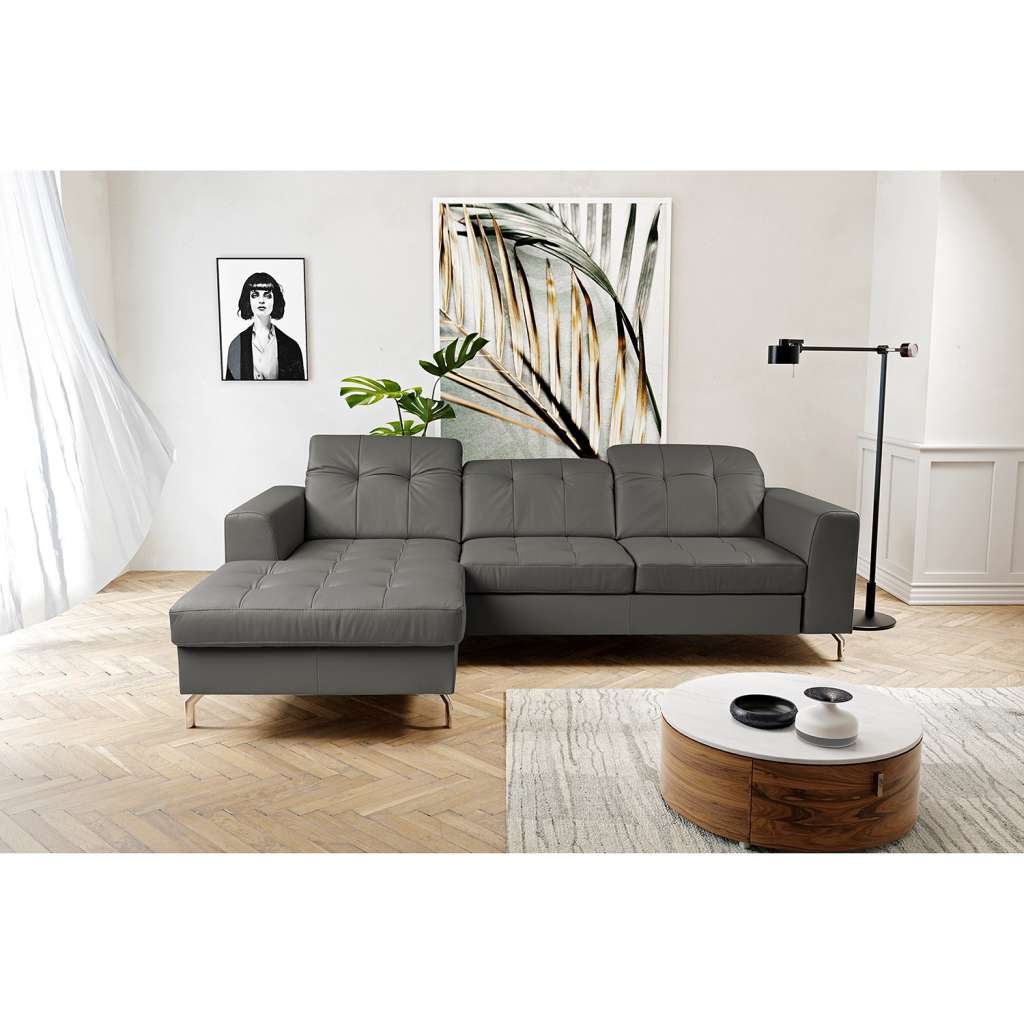 home24 Ecksofa White Pine