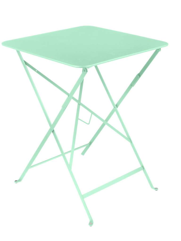 Fermob - BISTRO Klapptisch quadratisch - 83 Opalgrün - 57 x 57 cm - outdoor
