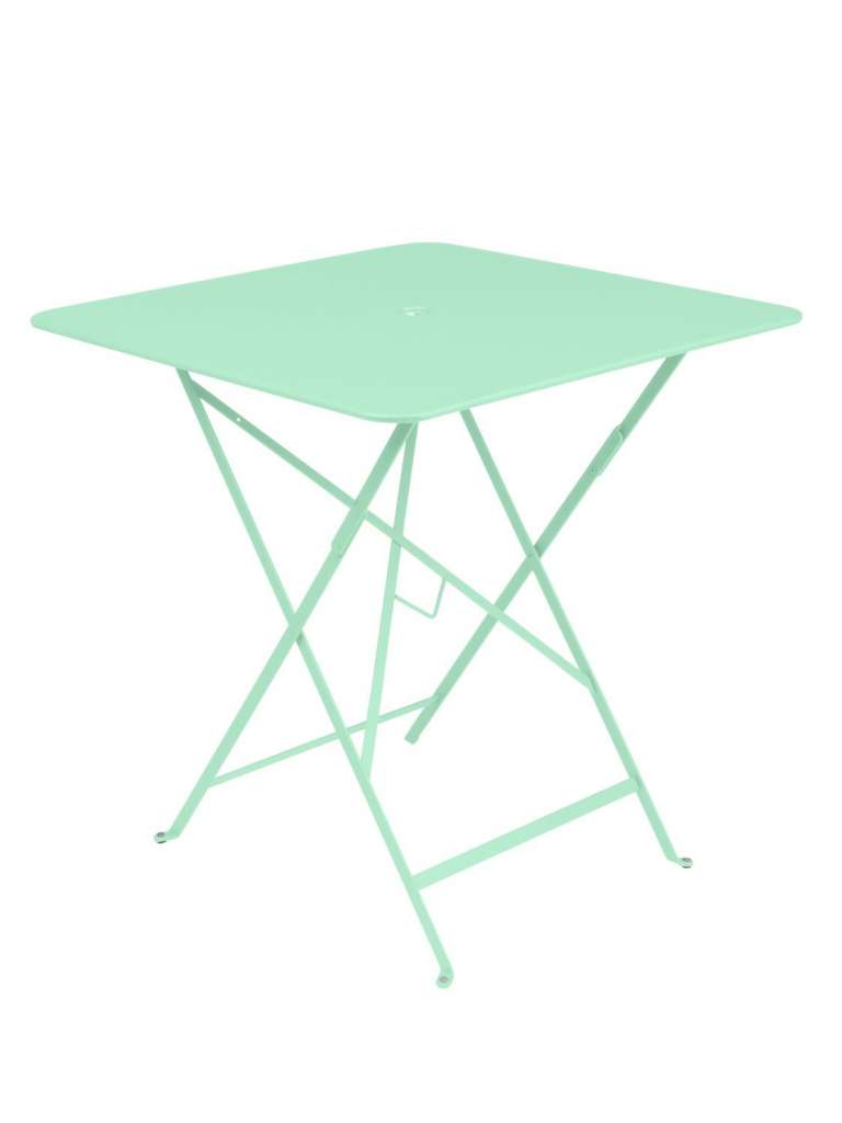 Fermob - BISTRO Klapptisch quadratisch - 83 Opalgrün - 71 x 71 cm - outdoor