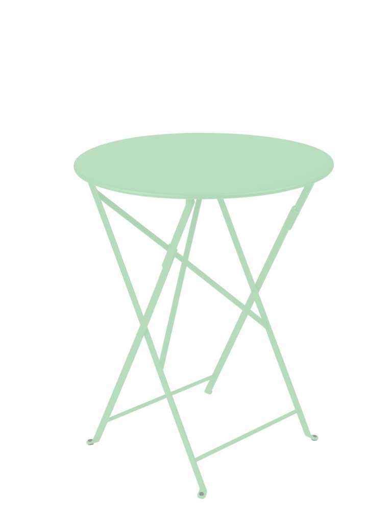 Fermob - BISTRO Klapptisch rund - 83 Opalgrün - Ø 60 - outdoor