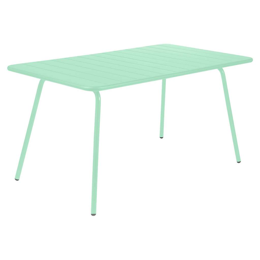 Fermob - LUXEMBOURG Tisch - 83 Opalgrün - 143 x 80 cm - outdoor