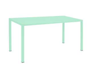 Fermob - Inside Out Tisch - 83 Opalgrün - 140 x 70 cm - outdoor