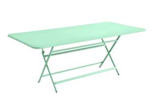 Fermob - CARACTÈRE Klapptisch - 83 Opalgrün - 190 x 90 cm - outdoor