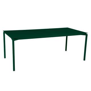 Fermob - CALVI Tisch 195 x 95 cm - 02 Zederngrün - outdoor