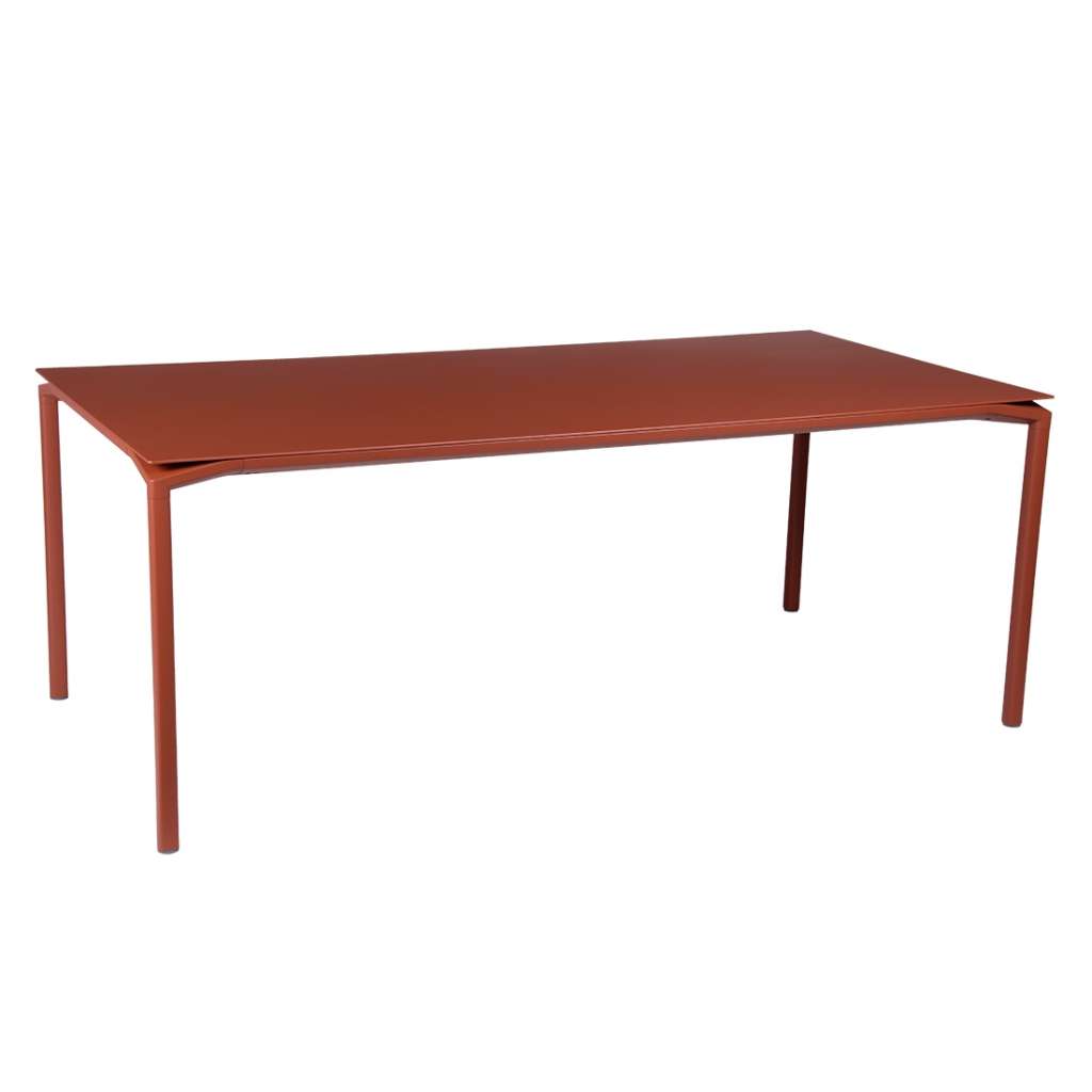 Fermob - CALVI Tisch 195 x 95 cm - 20 Ockerrot - outdoor