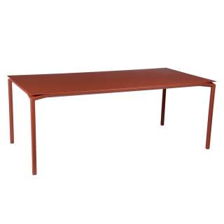 Fermob - CALVI Tisch 195 x 95 cm - 20 Ockerrot - outdoor