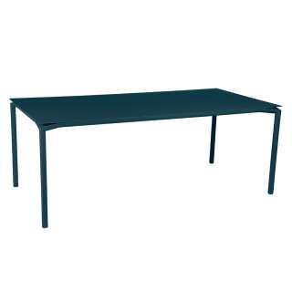 Fermob - CALVI Tisch 195 x 95 cm - 21 Acapulcoblau - outdoor