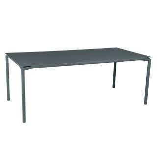 Fermob - CALVI Tisch 195 x 95 cm - 26 Gewittergrau - outdoor