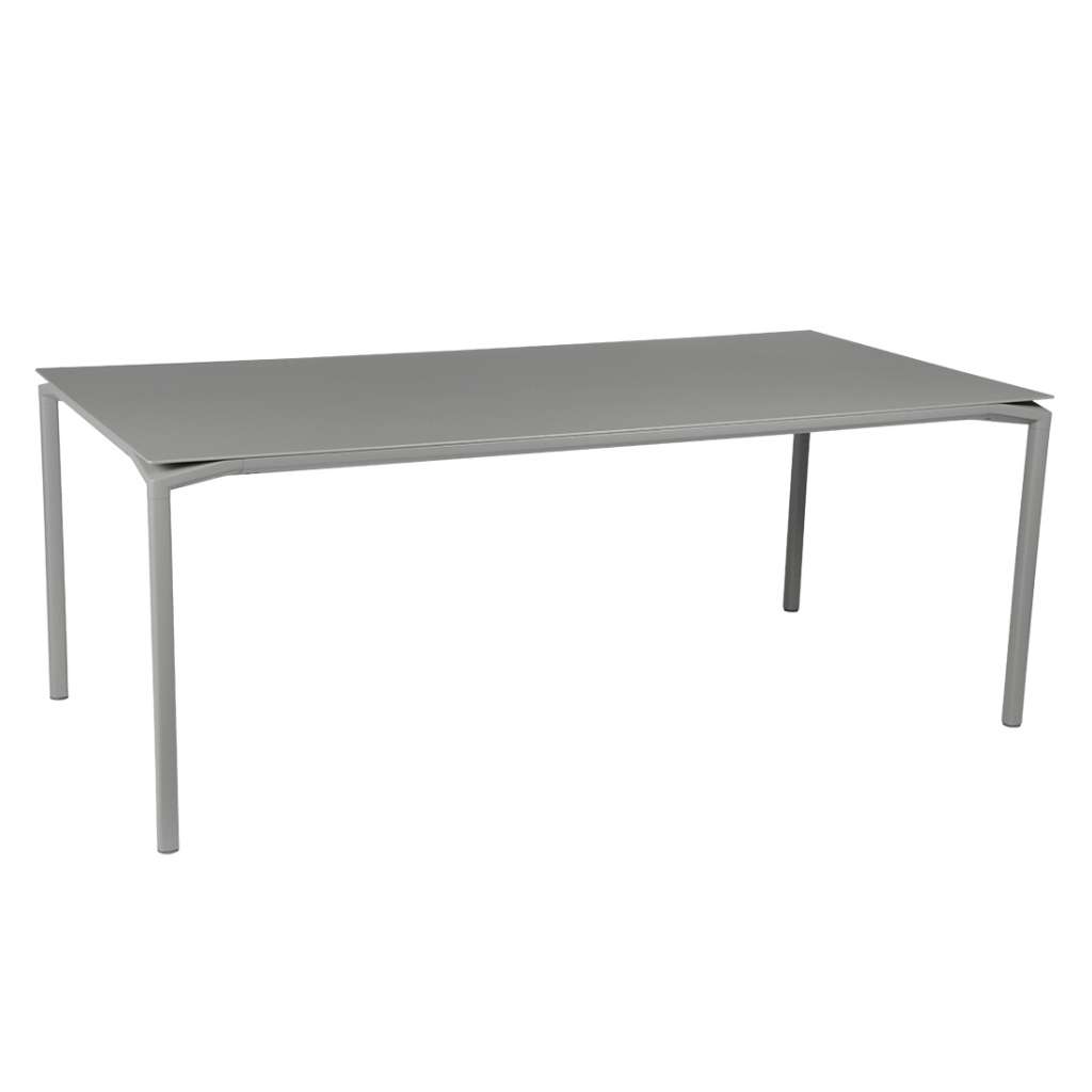 Fermob - CALVI Tisch 195 x 95 cm - 38 Metallgrau - outdoor