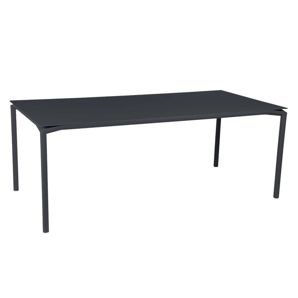 Fermob - CALVI Tisch 195 x 95 cm - 47 Anthrazit - outdoor