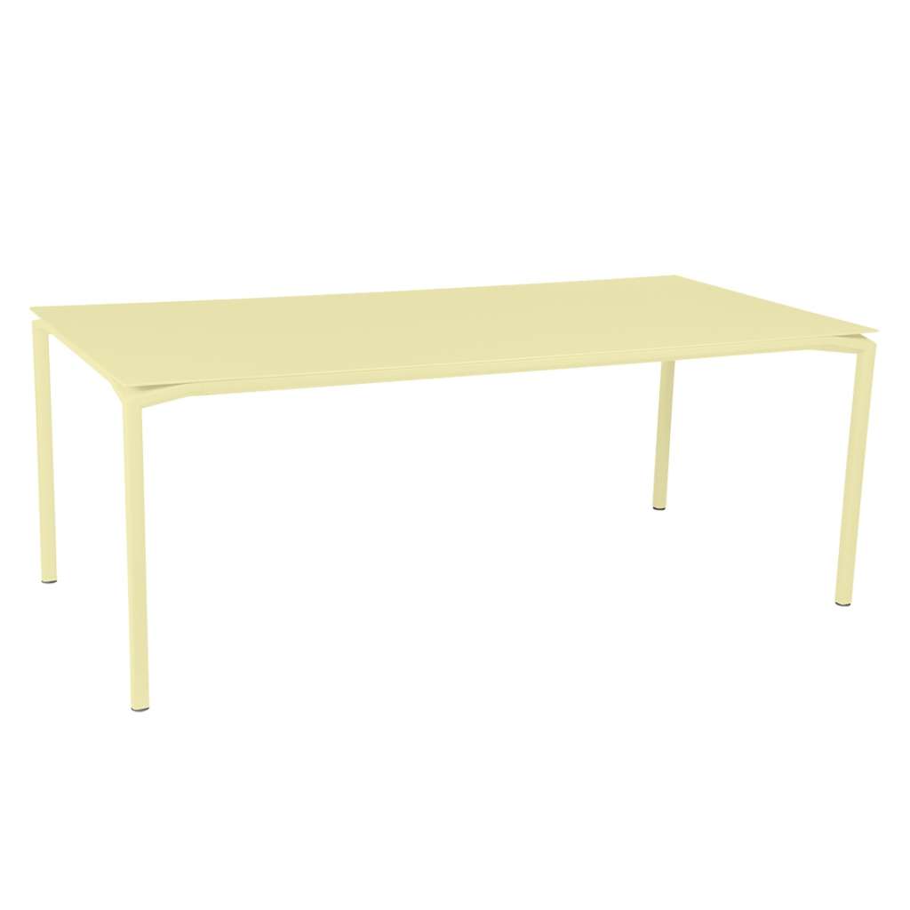 Fermob - CALVI Tisch 195 x 95 cm - A6 Zitronensorbet - outdoor