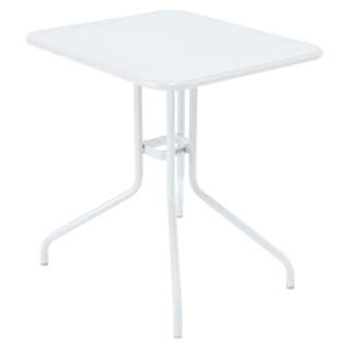 Fermob - Pétale Tisch - 01 Baumwollweiss matt - 60 x 70 cm - outdoor