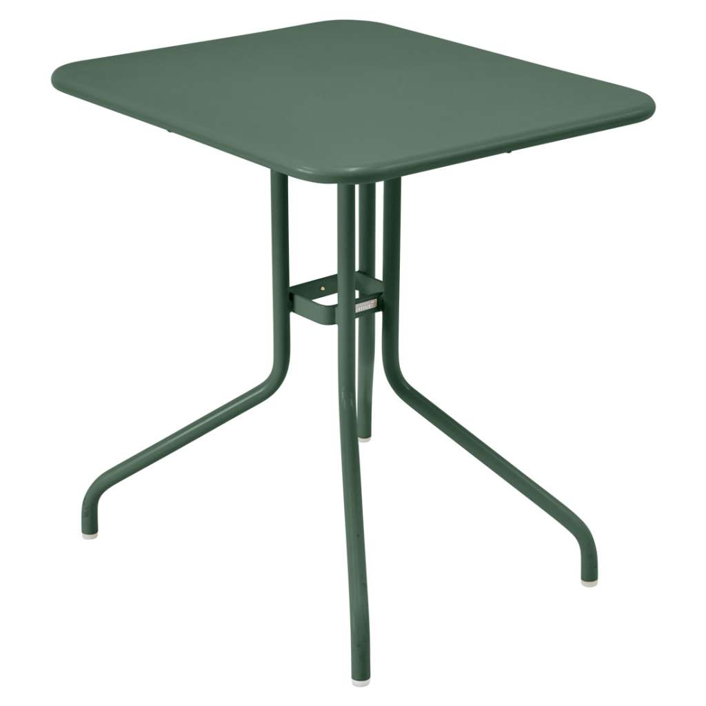 Fermob - Pétale Tisch - 02 Zederngrün matt - 60 x 70 cm - outdoor