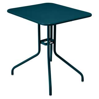 Fermob - Pétale Tisch - 21 Acapulcoblau - 60 x 70 cm - outdoor