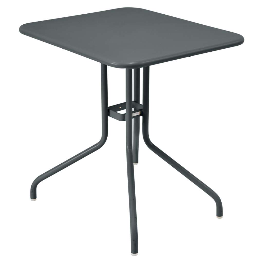 Fermob - Pétale Tisch - 26 Gewittergrau matt - 60 x 70 cm - outdoor