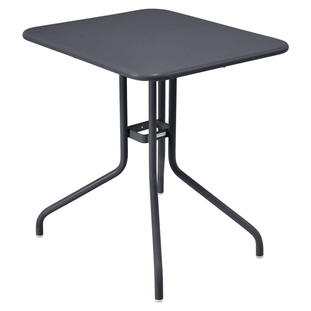 Fermob - Pétale Tisch - 47 Anthrazit matt - 60 x 70 cm - outdoor
