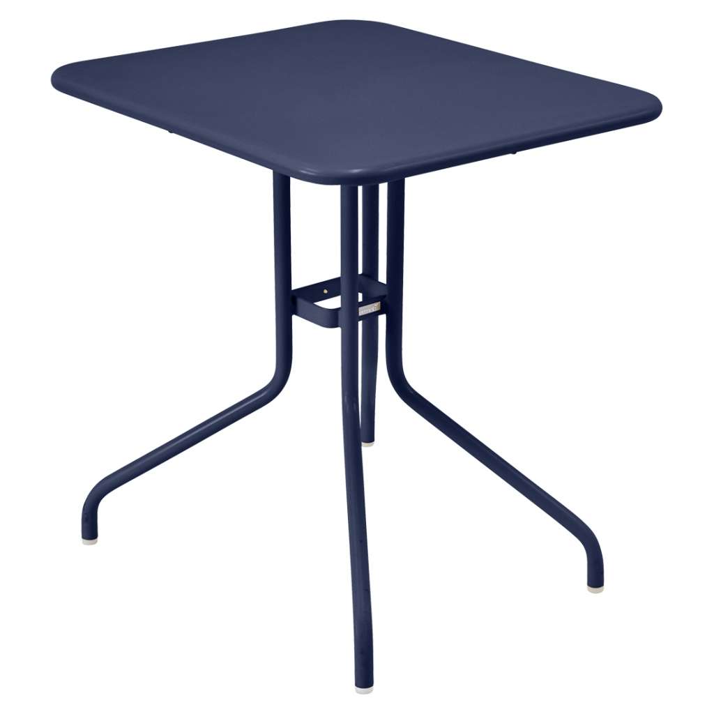 Fermob - Pétale Tisch - 92 abyssblau - 60 x 70 cm - outdoor