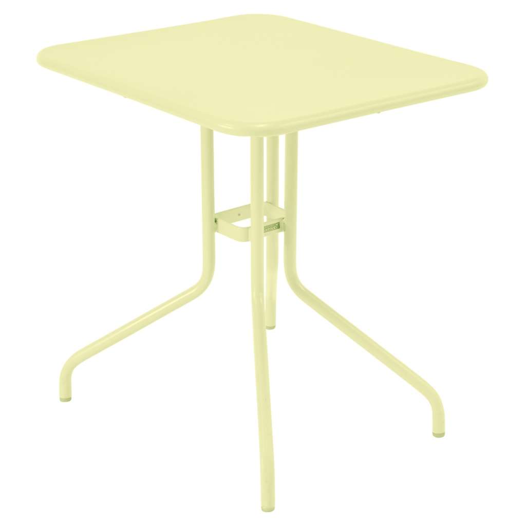 Fermob - Pétale Tisch - A6 Zitronensorbet - 60 x 70 cm - outdoor