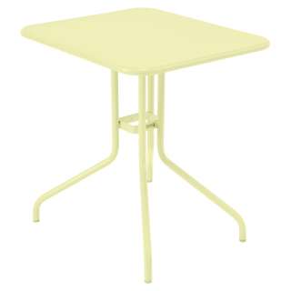 Fermob - Pétale Tisch - A6 Zitronensorbet - 60 x 70 cm - outdoor