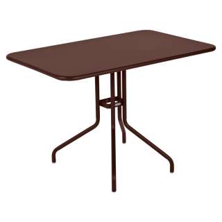 Fermob - Pétale Tisch - 09 Rost matt - 110 x 70 cm - outdoor