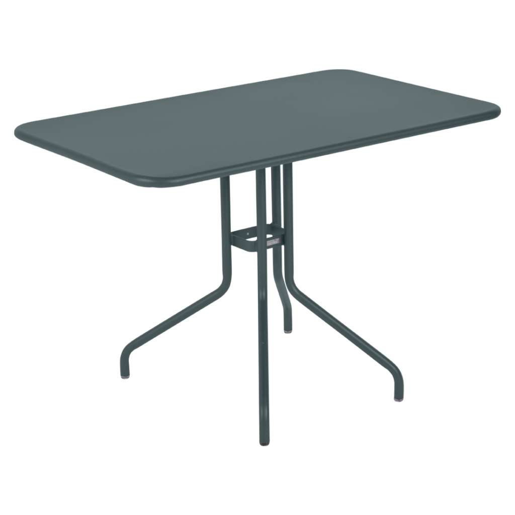 Fermob - Pétale Tisch - 26 Gewittergrau matt - 110 x 70 cm - outdoor