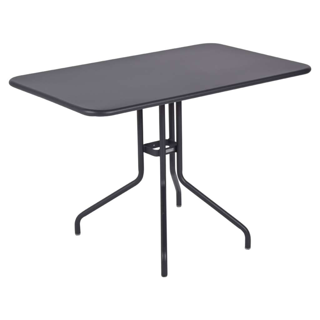 Fermob - Pétale Tisch - 47 Anthrazit matt - 110 x 70 cm - outdoor
