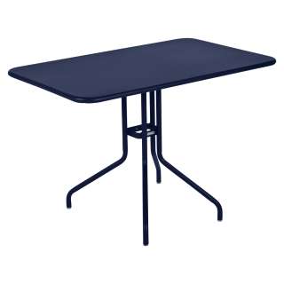 Fermob - Pétale Tisch - 92 abyssblau - 110 x 70 cm - outdoor