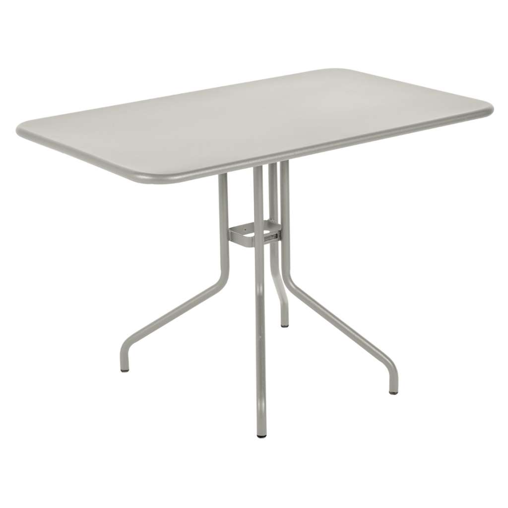 Fermob - Pétale Tisch - A5 Lehmgrau - 110 x 70 cm - outdoor