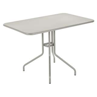 Fermob - Pétale Tisch - A5 Lehmgrau - 110 x 70 cm - outdoor
