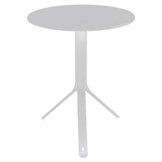 Fermob - Rest´O Tisch rund - 01 Baumwollweiss matt - outdoor