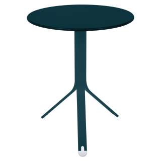 Fermob - Rest´O Tisch rund - 21 Acapulcoblau - outdoor
