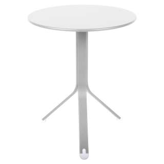Fermob - Rest´O Tisch rund - 38 Metallgrau satiniert - outdoor