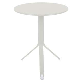 Fermob - Rest´O Tisch rund - A5 Lehmgrau - outdoor