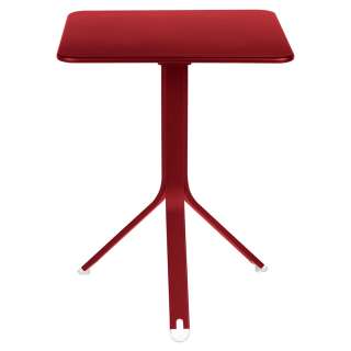 Fermob - Rest´O Tisch eckig - 43 Chili matt - outdoor