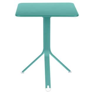 Fermob - Rest´O Tisch eckig - 46 Lagunenblau satiniert - outdoor