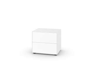 Piure - Nex Pur Box mit Schubkasten - weiß - H 52.5 cm - indoor